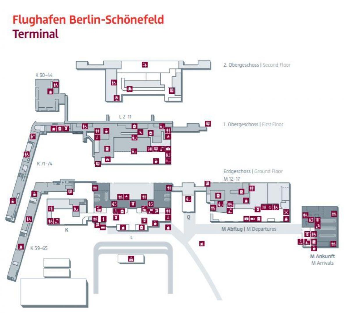 Berlin sxf jest lotnisko mapa