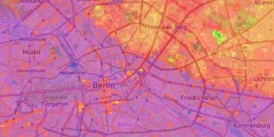 Mapa topograficzna Berlina