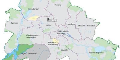 Mapa steglitz w Berlinie