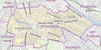 Berlin kreuzberg mapie