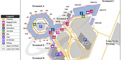 Szczególnym lotnisku w Berlinie mapie