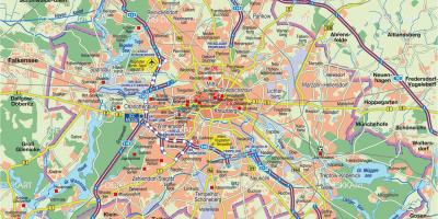 Berlin mapa miasta