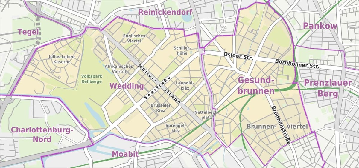 Berlin ślubna mapie