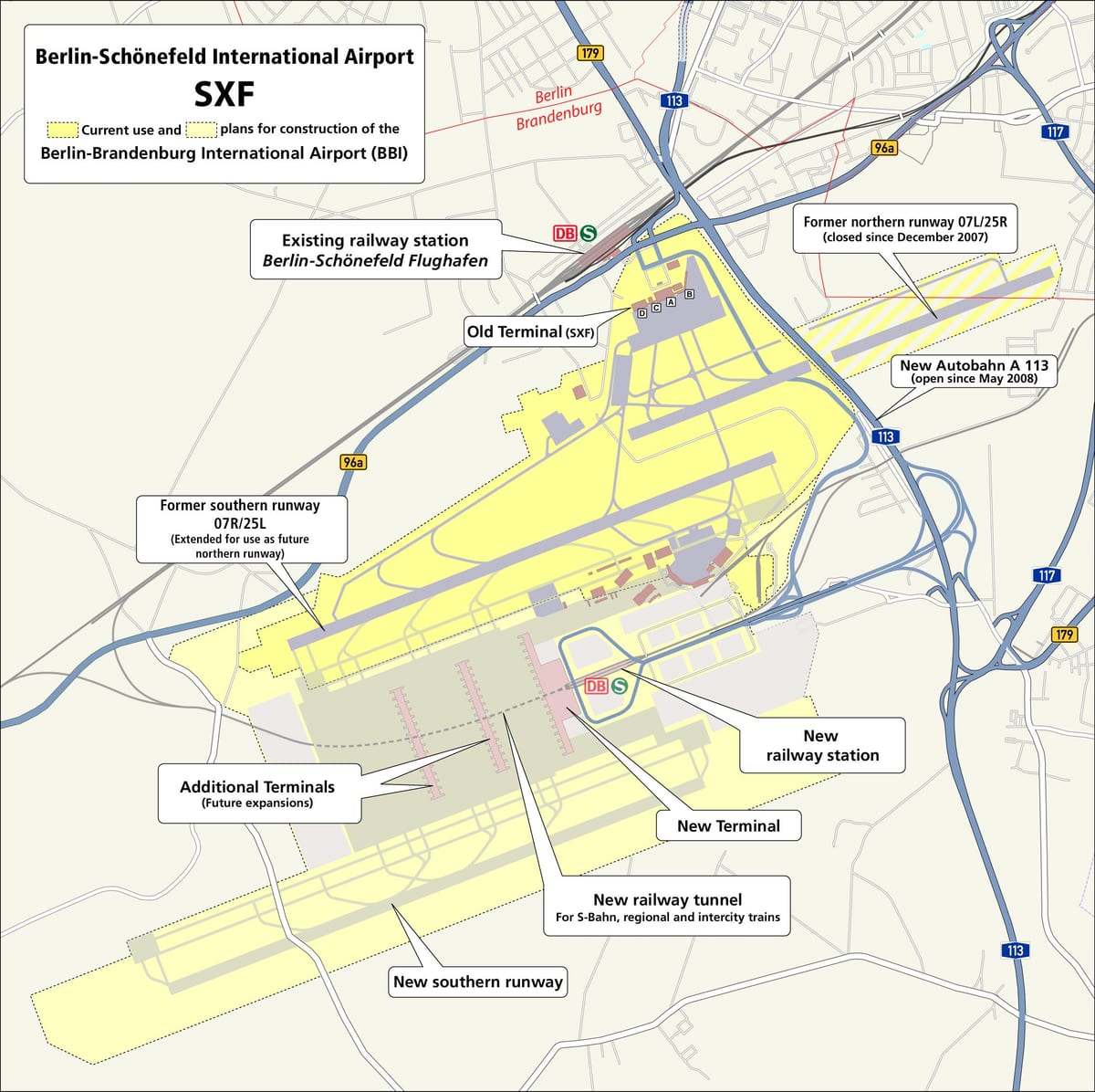 Berlin schönefeld lotnisko mapa