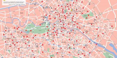Berlin roweru mapie